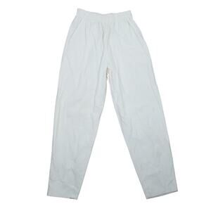 Vintage 80s Season Ticket cream corduroy high rise pants 10